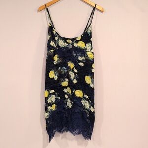 Free People, Satin Slip Nighty, Size L